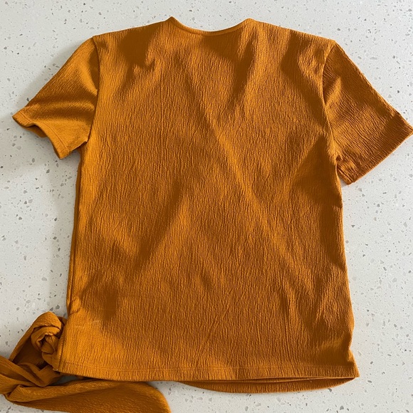 NWT Zara Tie Top - Picture 3 of 4